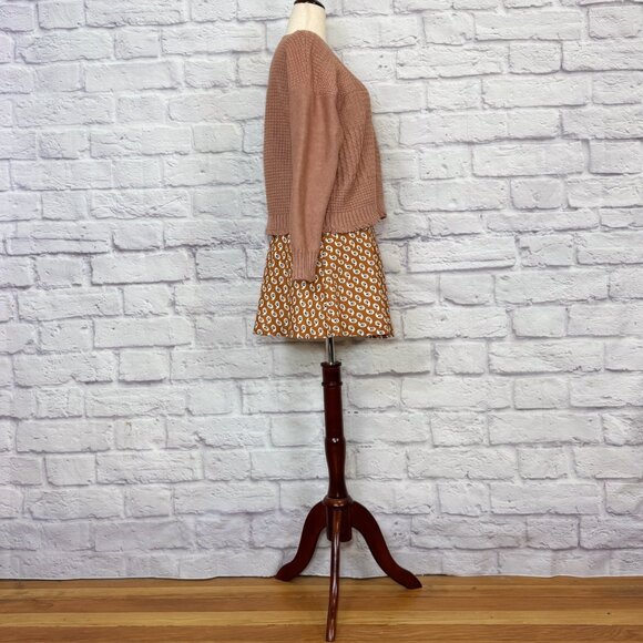 Madewell Dusty Pink Merino Wool Blend Sweater - Picture 7 of 9